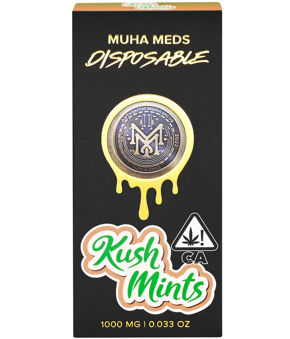 MuhaMeds Kush Mints Disposable 1g Vapes Nugg Club