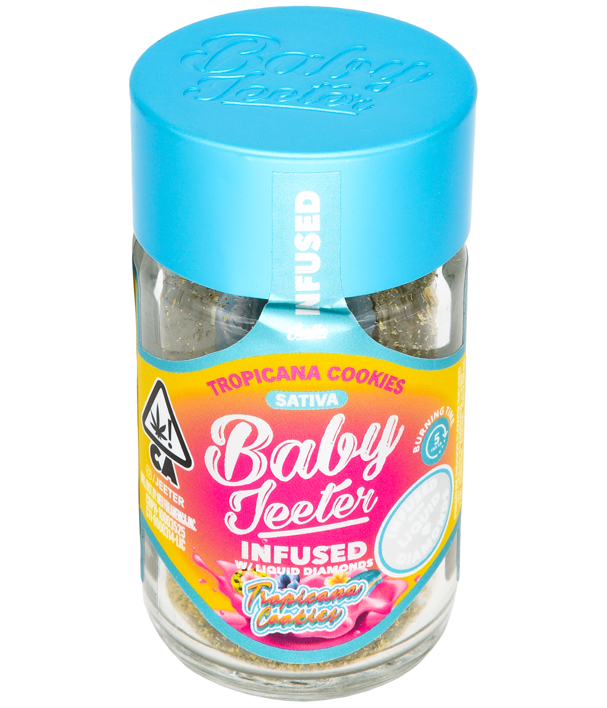 Jeeter Tropicana Cookies Baby Jeeter Infused 5 Pack Prerolls