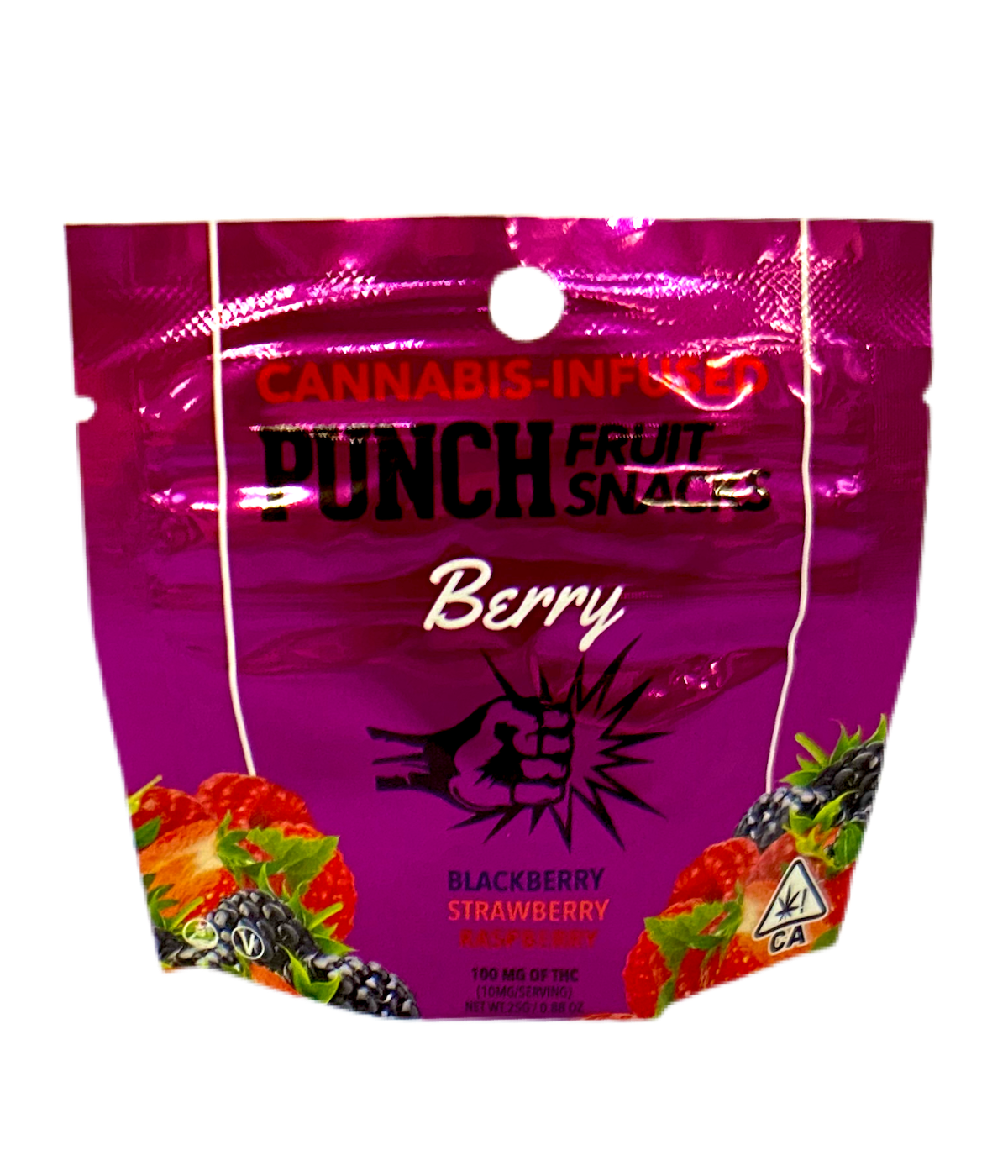 Punch Berry Fruit Snacks Edibles Nugg Club
