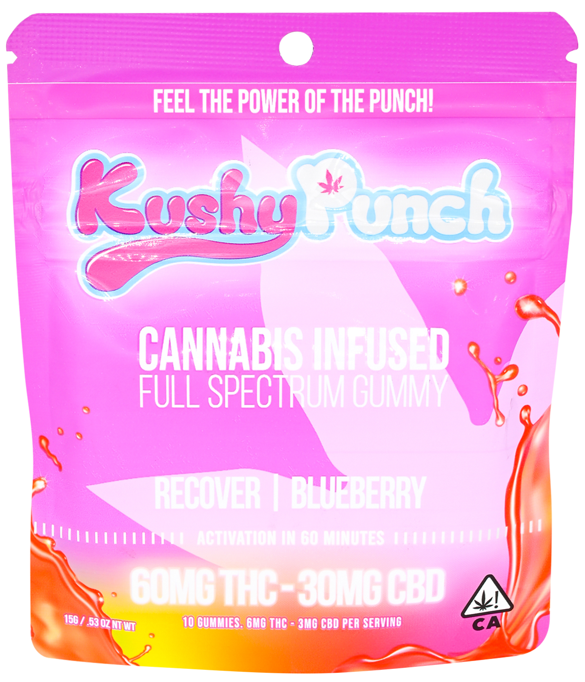 Kushy Punch Recover 21 Edibles Nugg Club
