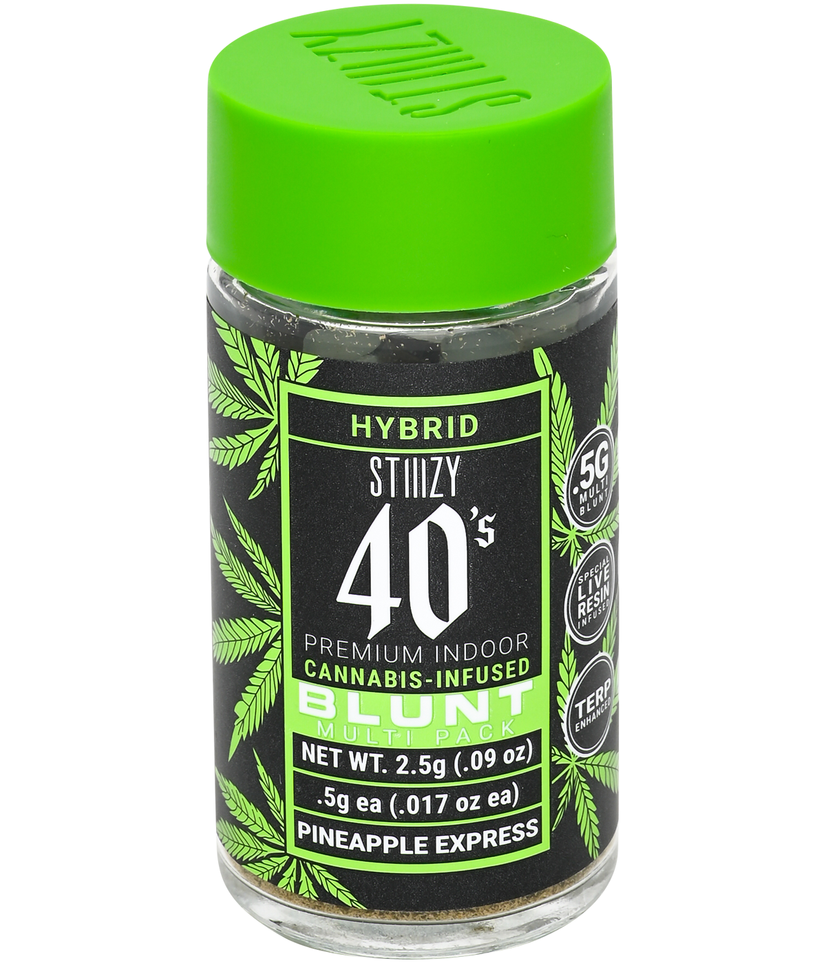 Stiiizy Pineapple Express Infused Mini Blunts 5 Pack Prerolls