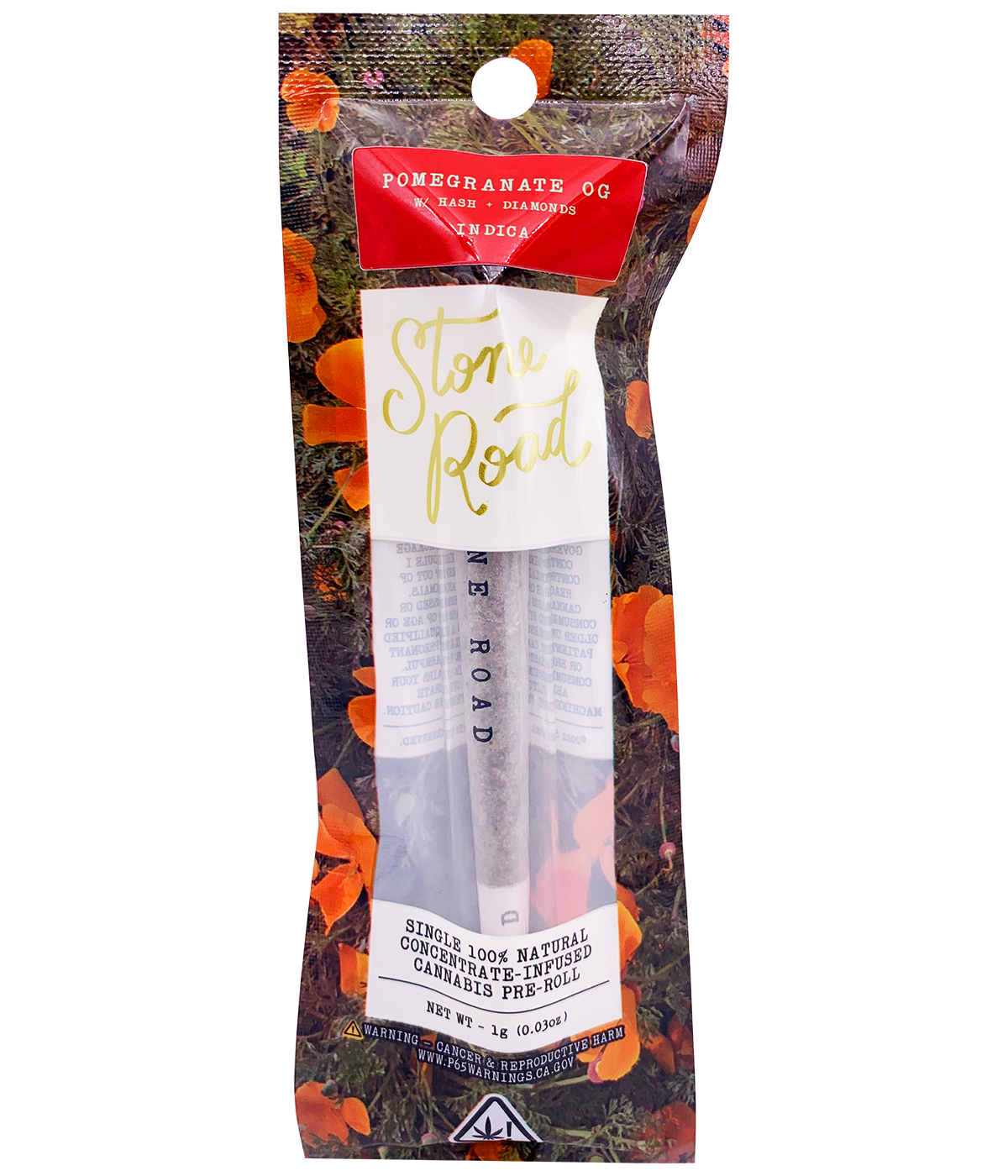 Stone Road Pomegranate OG Infused Prerolls Nugg Club